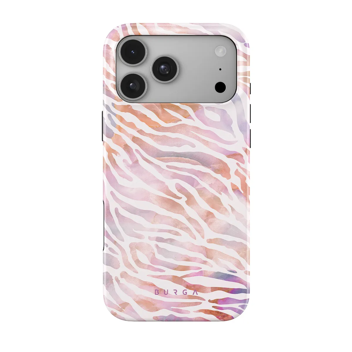 BURGA ストライプデザイン iPhoneケース iPhone 18 Pro Max Case, Sultry July | BURGA